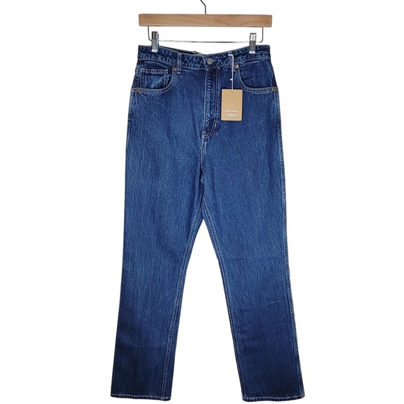 Reformation Pamela Ultra High Rise Straight Leg Jeans 29 NWT Wallis Chic - Picture 2 of 8